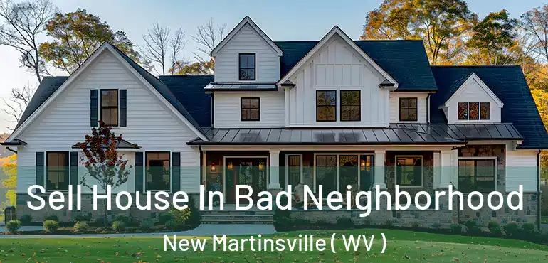  Sell House In Bad Neighborhood New Martinsville ( WV )
